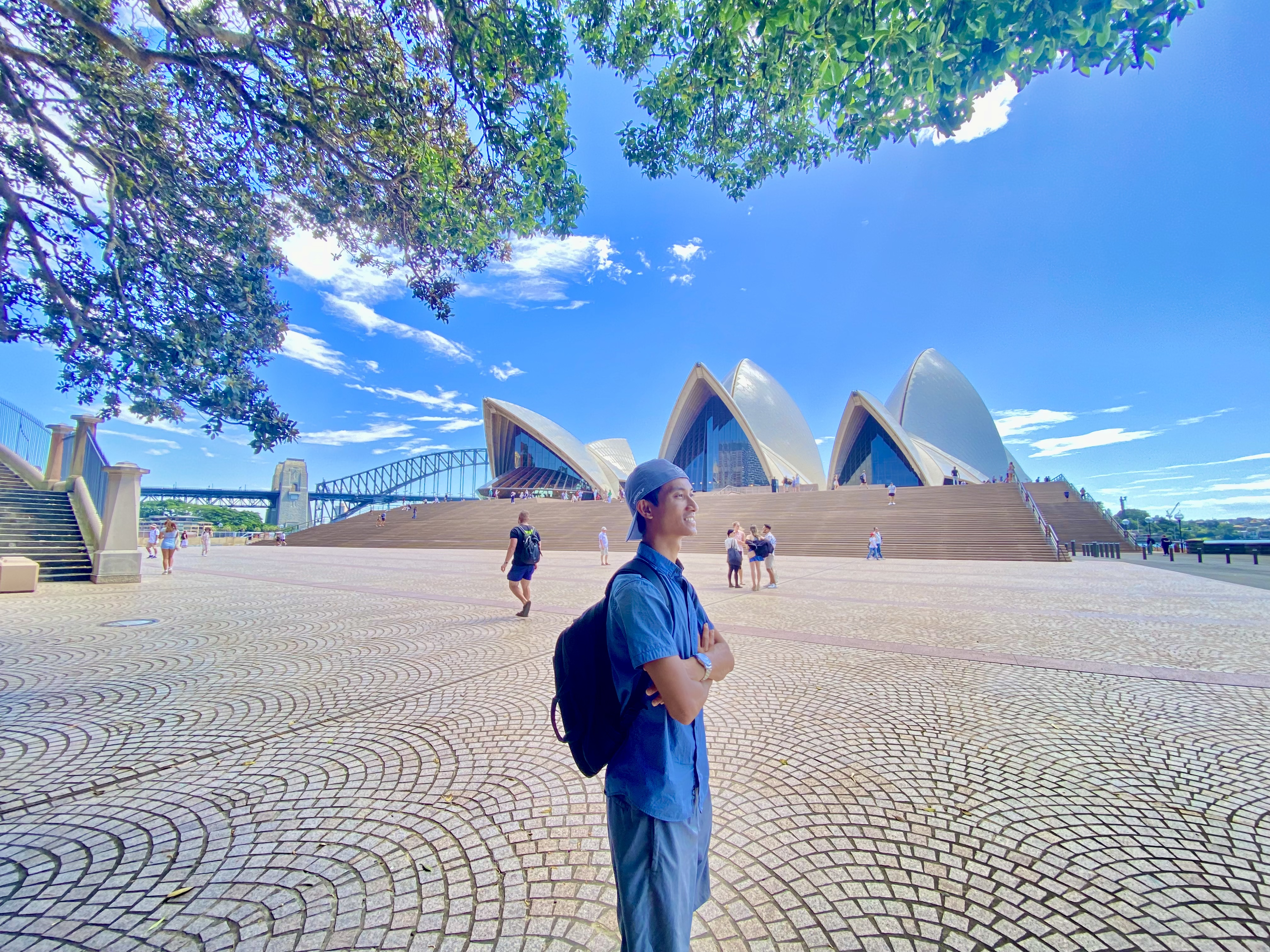 Phillip tại Sydney Opera House